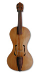 Front of Rakić Alto violin