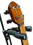 Renaissance violin Rakić, head